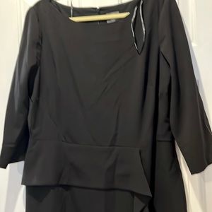 Vince Camuto size 18, basic black dress NWOT